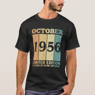 Oktober 1956 Beperkte Uitgave 65 jaar van Bewust T-shirt