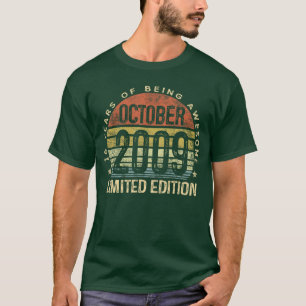 oktober 2009 Limited Edition 16 jaar oud 16e verja T-shirt