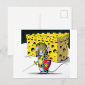 Oktober 2018 Dag 13 - Bewaking van het kaaskasteel Briefkaart (Voorkant / Achterkant)