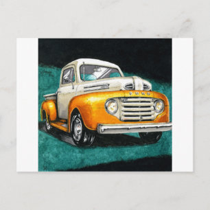 Oktober 2018 Dag 16 - Klassieke vrachtwagen van 19 Briefkaart