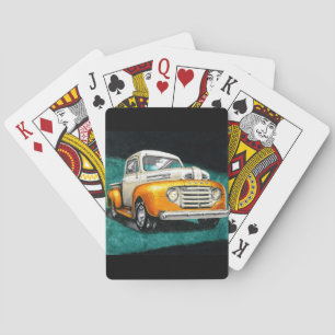 Oktober 2018 Dag 16 - Klassieke vrachtwagen van 19 Pokerkaarten