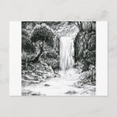 Oktober 2018 Dag 21 - Waterval in de Bossen Briefkaart (Voorkant)