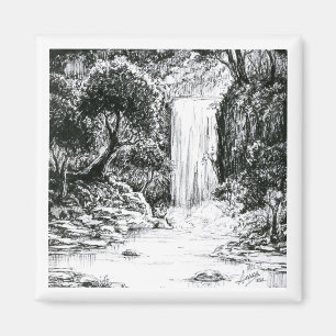 Oktober 2018 Dag 21 - Waterval in de Bossen Magneet