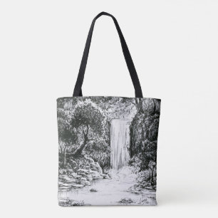 Oktober 2018 Dag 21 - Waterval in de Bossen Tote Bag