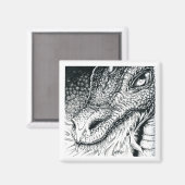 Oktober 2018 Dag 3 - Dragon Roast Magneet (Voorkant / Achterkant)