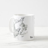 Oktober 2018 Dag 5 - Kip Chase Koffiemok (Voorkant links)