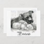 Oktober 2018 Dag 9 - edele vrienden Briefkaart (Voorkant / Achterkant)