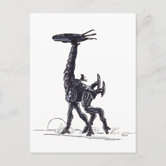 Oktober 2019 Dag 28 Briefkaart (Voorkant)