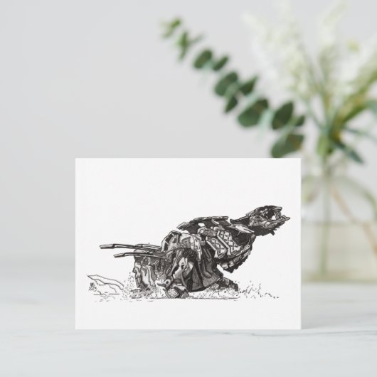 Oktober 2019 Dag 8 Briefkaart (Staand voorkant)