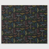 Oktober, 7 Korte Wrapping Papa Cadeaupapier (Vlak)