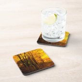 Oktober Afterglow John Atkinson Grimshaw Bier Onderzetter (Rechterzijde)