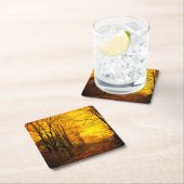 Oktober Afterglow John Atkinson Grimshaw Kartonnen Onderzetters (Insitu)