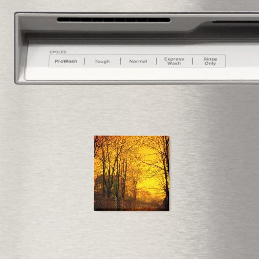 Oktober Afterglow John Atkinson Grimshaw Magneet (Insitu (Vaatwasser))