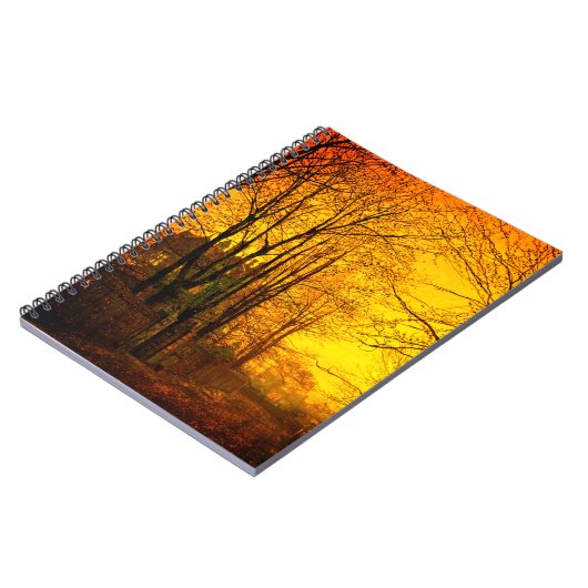 Oktober Afterglow John Atkinson Grimshaw Notitieboek (Linkerzijde)