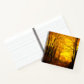 Oktober Afterglow John Atkinson Grimshaw Notitieboek (Binnen)