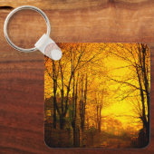 Oktober Afterglow John Atkinson Grimshaw Sleutelhanger (Voorkant)