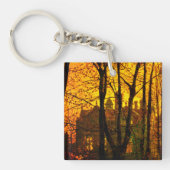 Oktober Afterglow John Atkinson Grimshaw Sleutelhanger (Voorkant)