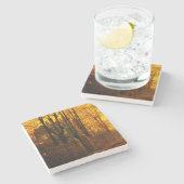 Oktober Afterglow John Atkinson Grimshaw Stenen Onderzetter (Zijkant)