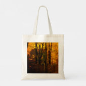 Oktober Afterglow John Atkinson Grimshaw Tote Bag (Achterkant)
