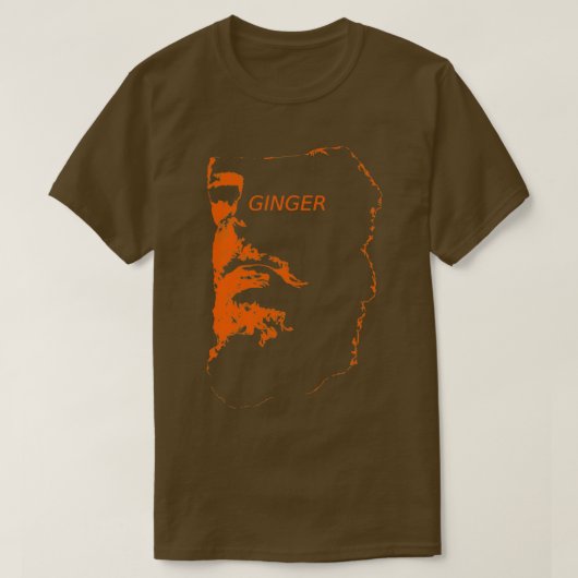 Oktober baard t-shirt (Design voorkant)