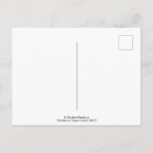 Oktober bij Payson Lakes Briefkaart (Achterkant)