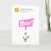 Oktober Birthday Card, geboren in de beste maand o Feestdagen Kaart (Achterkant)