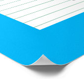 Oktober Birthstone Opal Artwork Poster (Hoek)