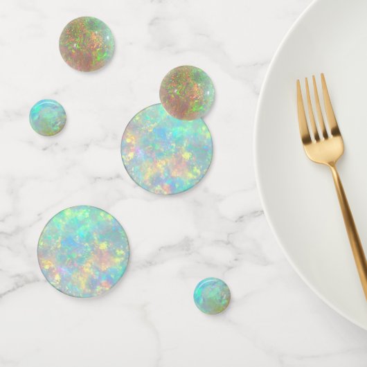 Oktober Birthstone Opal Tafel Confetti (Groep)