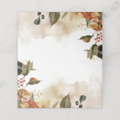 Oktober Blooms Place-kaarten Plaatskaartje (Buitenkant ongevouwen)