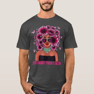Oktober Breast Cancer Warrior steunt roze lint T-shirt