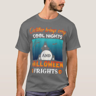 Oktober brengt Crisp Cool Night en Halloween Frig T-shirt