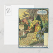 oktober briefkaart (Voorkant / Achterkant)