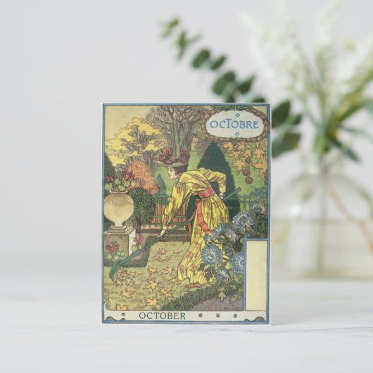 oktober briefkaart (Staand voorkant)