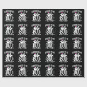 Oktober Bruiloft Jubileum Grappig 2e Jubileum Cadeaupapier (Vlak)