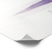 Oktober Chrysanthemums Poster (Hoek)