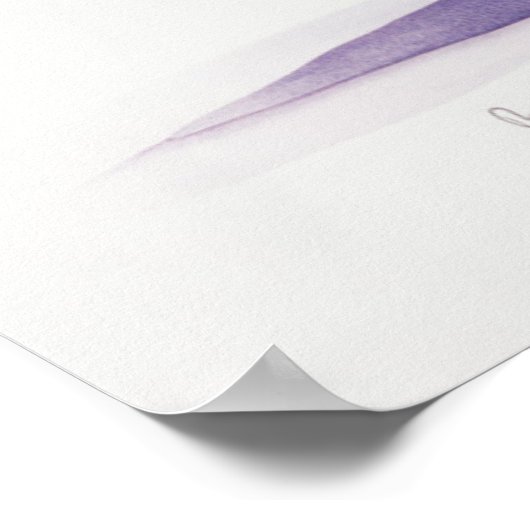 Oktober Chrysanthemums Poster (Hoek)