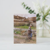 Oktober de pomkins Carl Larsson Briefkaart (Staand voorkant)