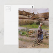 Oktober de pomkins Carl Larsson Briefkaart (Voorkant / Achterkant)