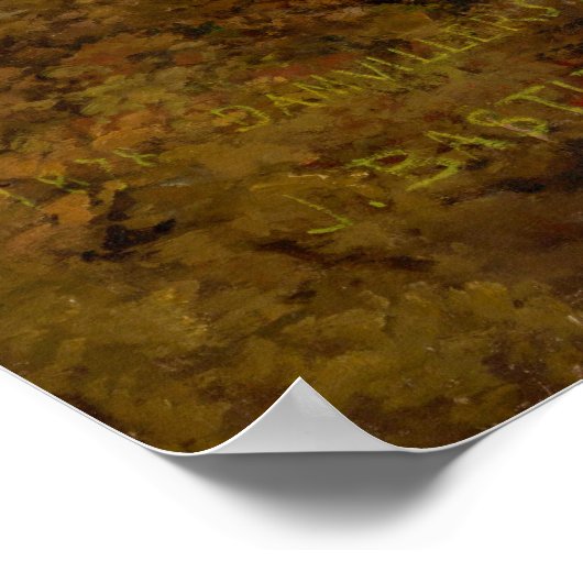 Oktober door Jules Bastien-Lepage (1878) Poster (Hoek)