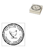  Oktober Egg Stamp Rubberstempel (Gestempeld)