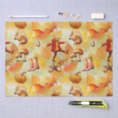 Oktober en november tissuepapier (Craft)