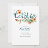 Oktober Feest Kaart (Voorkant)