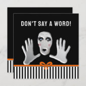 Oktober feestdag kaart (Voorkant / Achterkant)