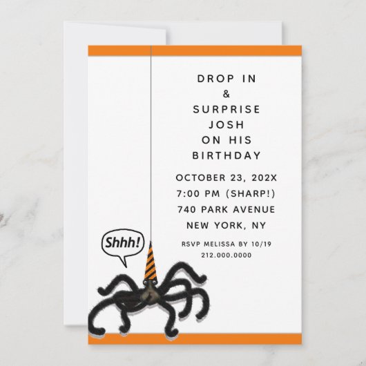 Oktober feestdag kaart (Voorkant)