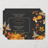 Oktober Feestelijke Uitnodiging (Voorkant / Achterkant)