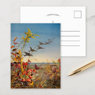 oktober   Fidelia Bridges Briefkaart