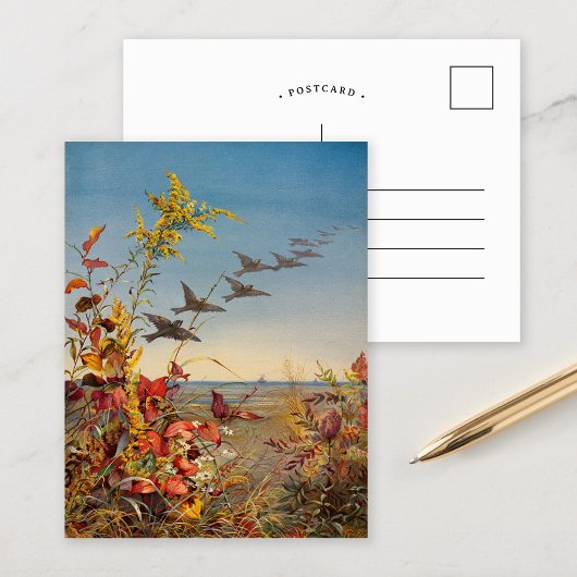 oktober | Fidelia Bridges Briefkaart