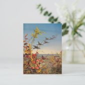 oktober | Fidelia Bridges Briefkaart (Staand voorkant)