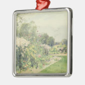 Oktober Flowers Metalen Ornament (Links)