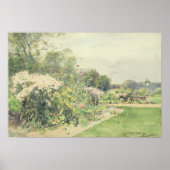 Oktober Flowers Poster (Voorkant)